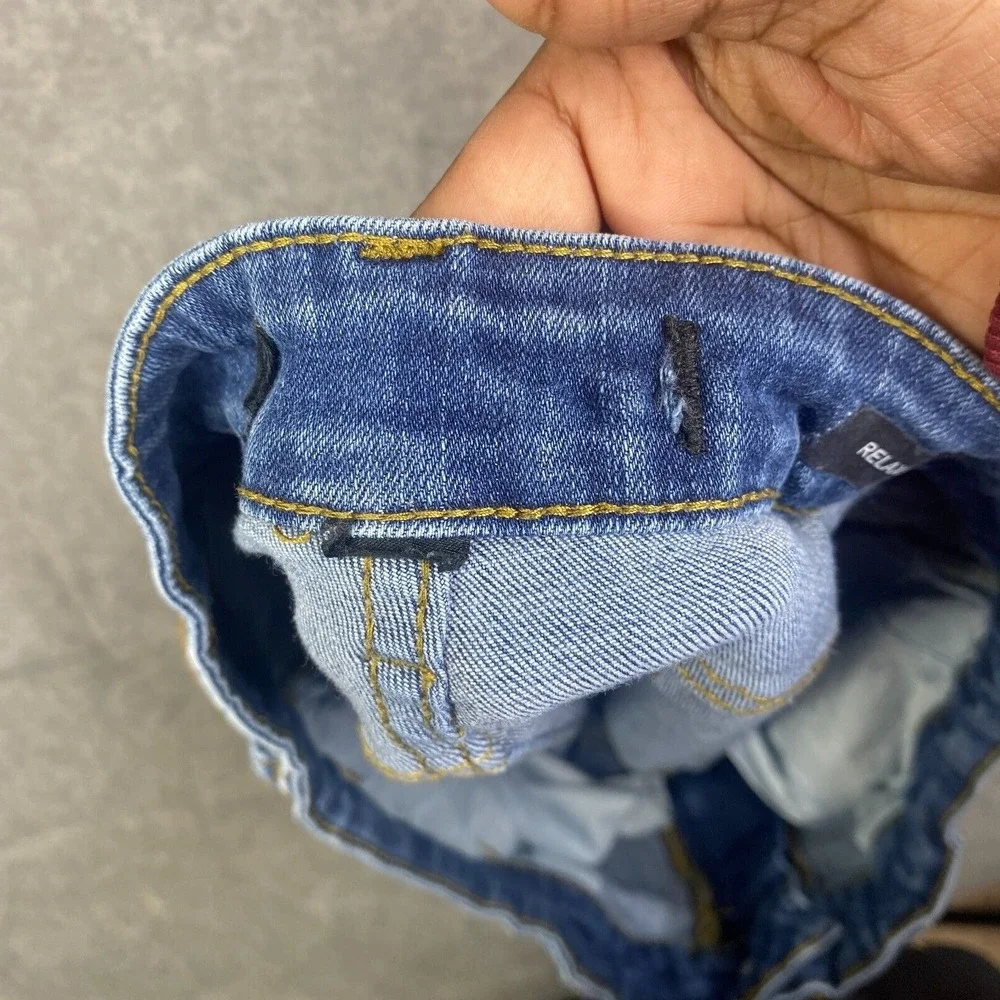 Judy Blue Jeans Women's Relaxed Distressed Stretch Medium Wash 31x26 - Picture 7 of 13